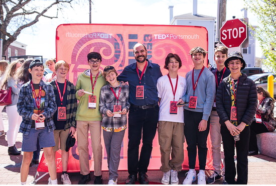 Portsmouth Middle School students attend Students & Educators Day. Photo by Ruth Ganev