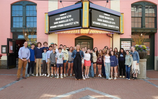 Students from Heronfield Academy attend Students & Educators Day. Photo by Alyssa Duncan