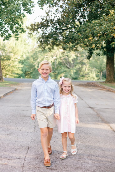 Style is best shared—especially with a sibling by your side.