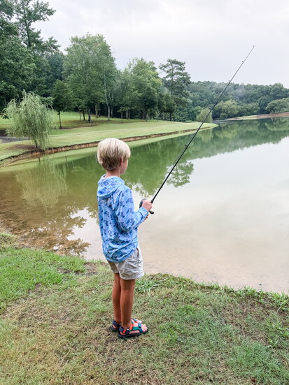 Adventure begins outdoors, where childhood memories are made one cast at a time.