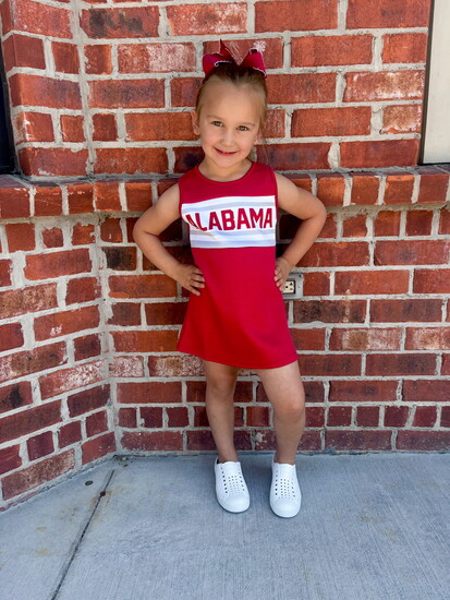 Southern style starts young, blending school spirit with everyday comfort.