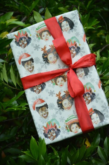 Gift Paper by Curly Contessa