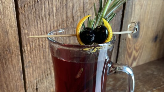 Coltivare, Cherry Bounce Hot Toddy. Photo courtesy of Coltivare