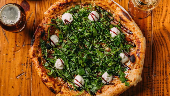 Pie Tap, Prosciutto Pie. 