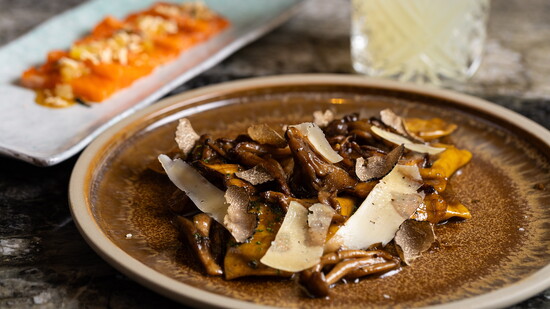 Leo's River Oaks, Truffle Agnolotti. Photo courtesy of Leo's River Oaks