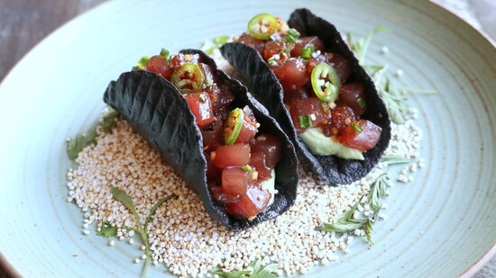 Zaranda, Taquitos de Atún