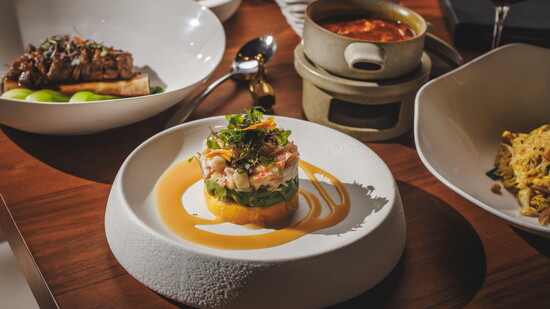 Maison Chinoise, King Crab Salad 