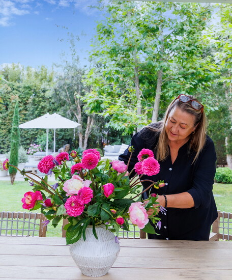 Floral designer Brenda Berkley is part of Webb & Baker’s team of trusted experts