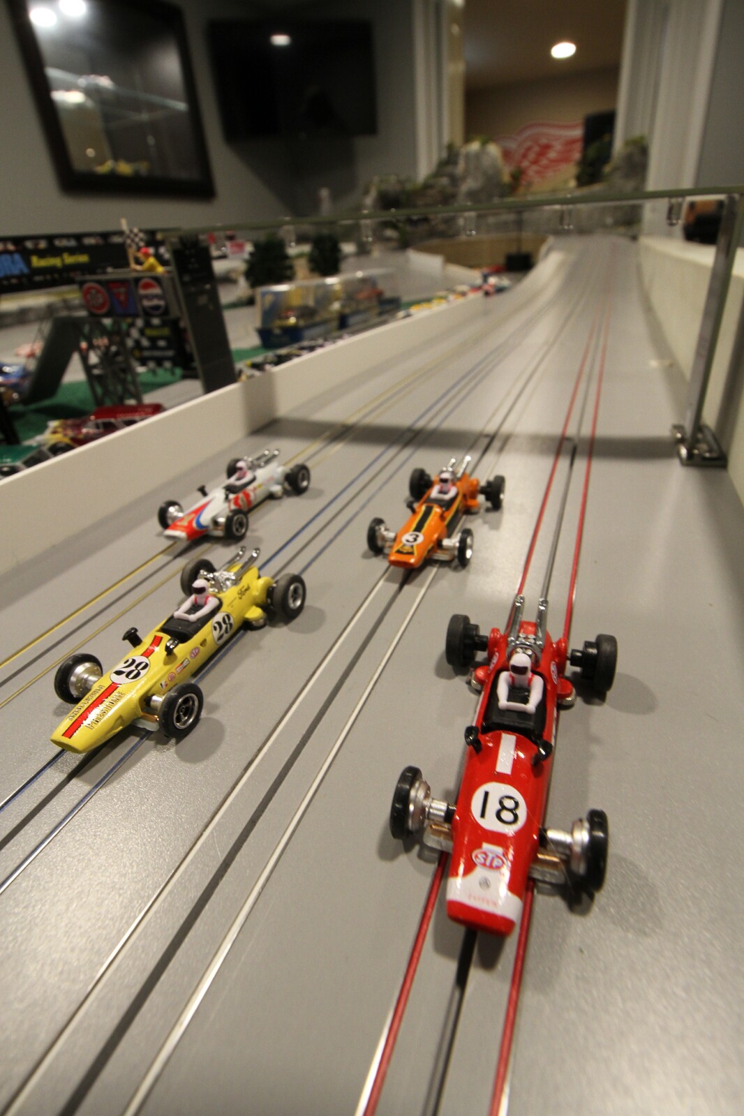 In Home Slot Car Track