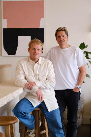 Sam Cooper and Sam Trude of Great White