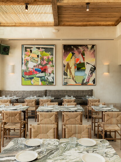 The light-filled interiors of Great White Brentwood. Photo credit: Roly Gomez