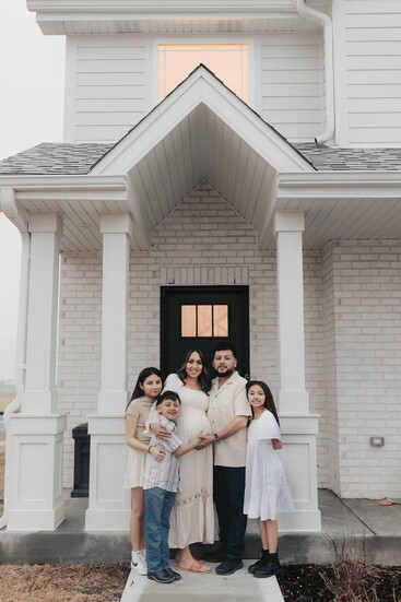 Juan Rodriguez and his family