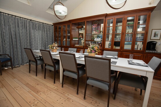 Dining Room. Photo Credit: Kerry Dietz