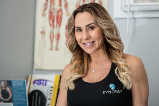 Dr. Jennifer Grozalis, of Synergy Rehabilitation and Chiropractic / Photo by Jeff Robinson