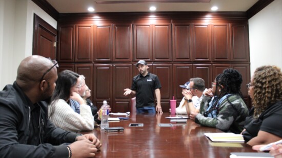 A Team Meeting at Alamo Management Group