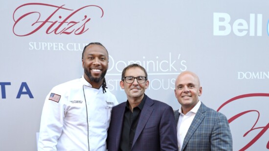 Larry Fitzgerald, Jeff Mastro + Oliver Badgio