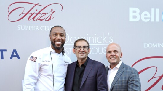 Larry Fitzgerald, Jeff Mastro + Oliver Badgio