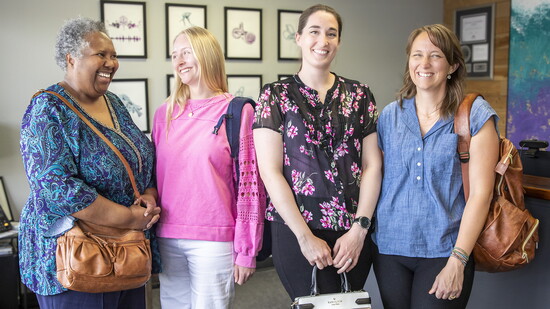 L-R: Sandra, Allie, Brittany and Chelsea