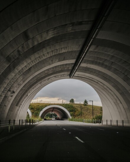 Memorial Park Kinder Land Bridge Tunnel. Photo by Nick Hubbard