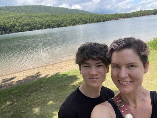 Owen's inspiration —  his mom