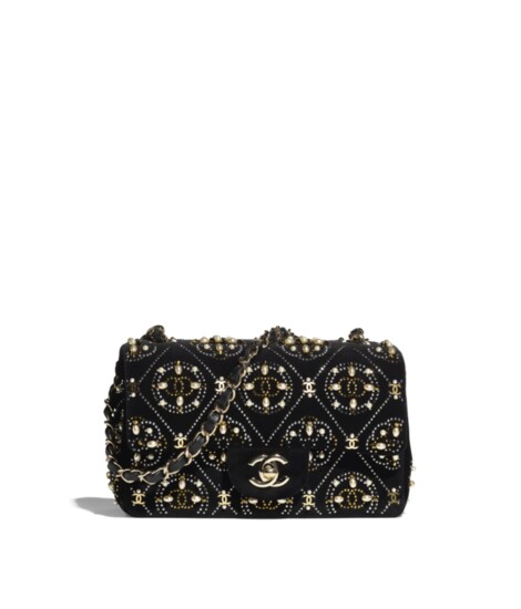 #3 Chanel - Mini Velvet Flap Bag