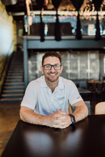 Kevin Poel, Co-owner, Hydrate IV Bar Westminster.