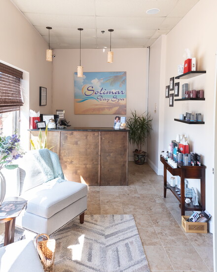 Interior of Solimar Day Spa