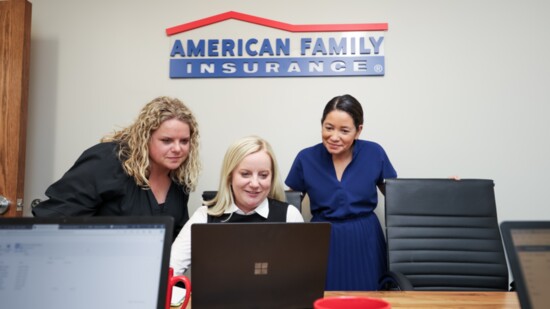 Kelley Burnett and team members.