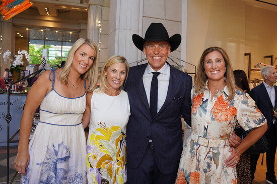 Helen Brock Callan, Leigh friend, Bob Mitchell and Laura Chandler