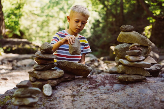 4. Stone Stacking
