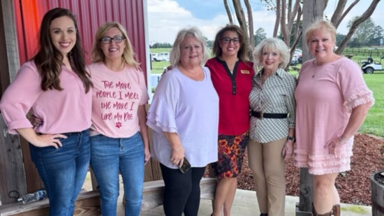 Kathy Sims with friends of the Chamber Area of Cullman