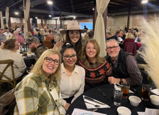 Kathy with friends at HOPE Horses event