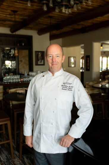 Executive Chef Christopher McLean. Photo by Sarah Hoag Photography