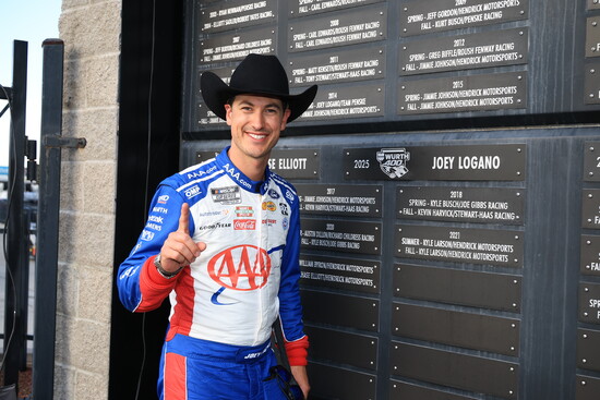 Joey Logano of Team Penske – 2025 WÜRTH 400 presented by LIQUI MOLY winner.