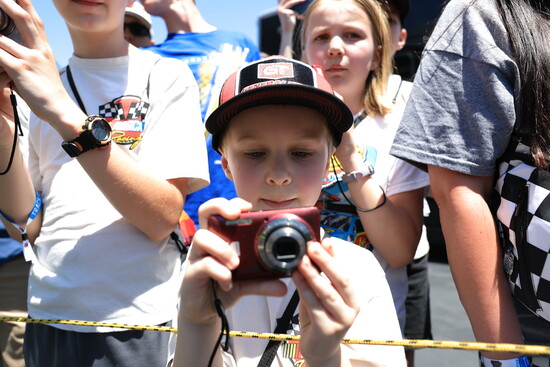 There are plenty of photo opportunities for fans to take advantage of. 