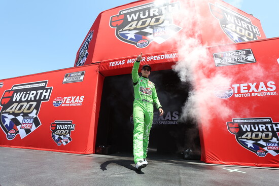 Christopher Bell of Joe Gibbs Racing at TMS.