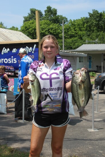 Gaby at Fishing for a Cure