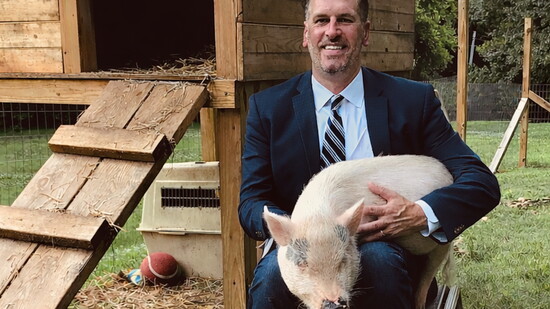 Eric Foster and Pookie 