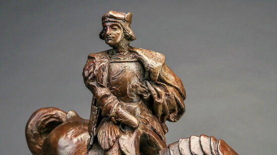 Horse and Rider - attributed to Leonardo Di Vinci