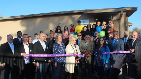 The Chandler Chamber hosts a ribbon-cutting for the new locale.