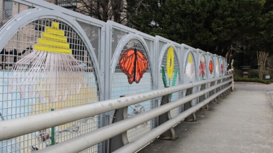 Art, like the Pollinator Bridge Weaving, not only adds beauty, but helps to make the community unique.