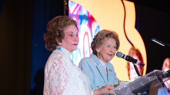 Childhelp Founders Sara O’Meara and the late Yvonne Fedderson 