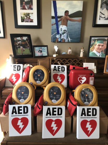 KEVS Foundation has donated many AED's across western Massachusetts.