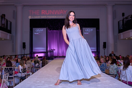 Noon brings the program, luncheon and Fashion Show.