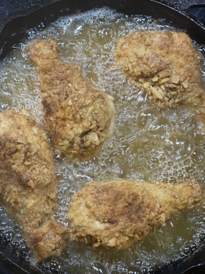 Fried chicken - a classic comfort food