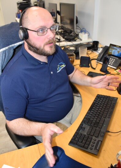 Alan Stecher of JDCTek guides a client through an IT crisis.