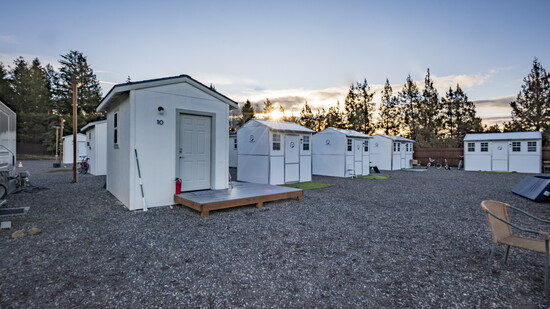 Central Oregon Villages shelter units in Bend.