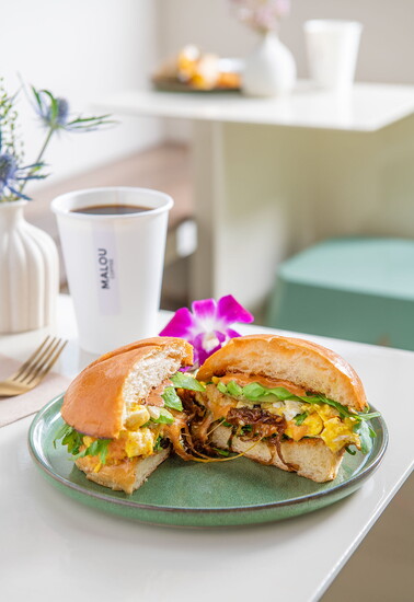 Malou Coffee's Golden Morning Brioche