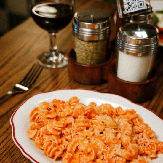 A plate of pasta from newly opened Pelato. 