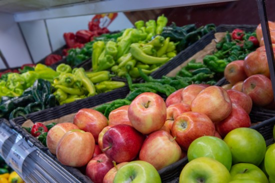 Some of the produce available at K&B.